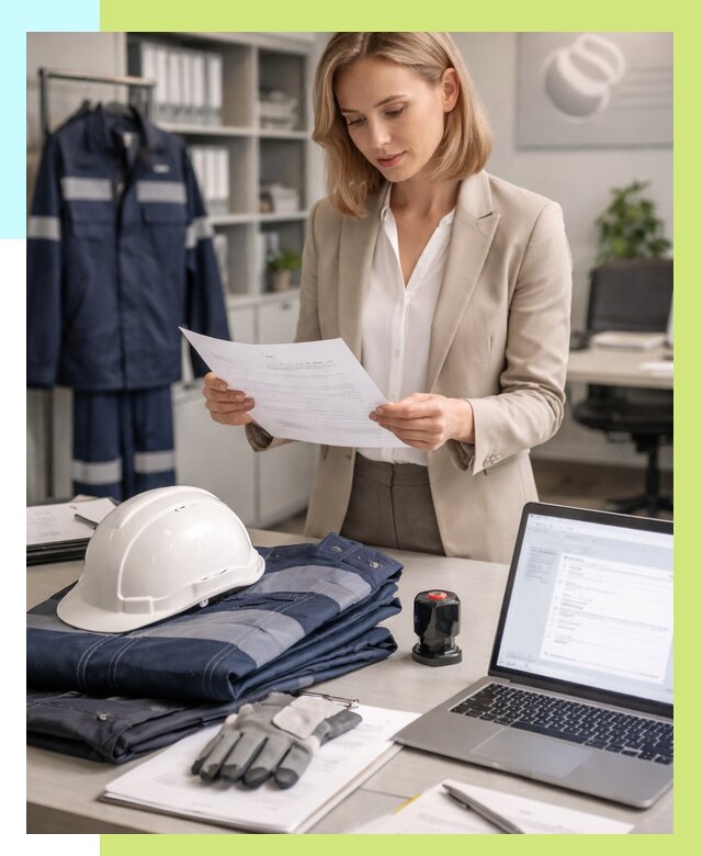 Сертификация спецодежды в Урюпинске от 7211 р. | Алешин-Рюп