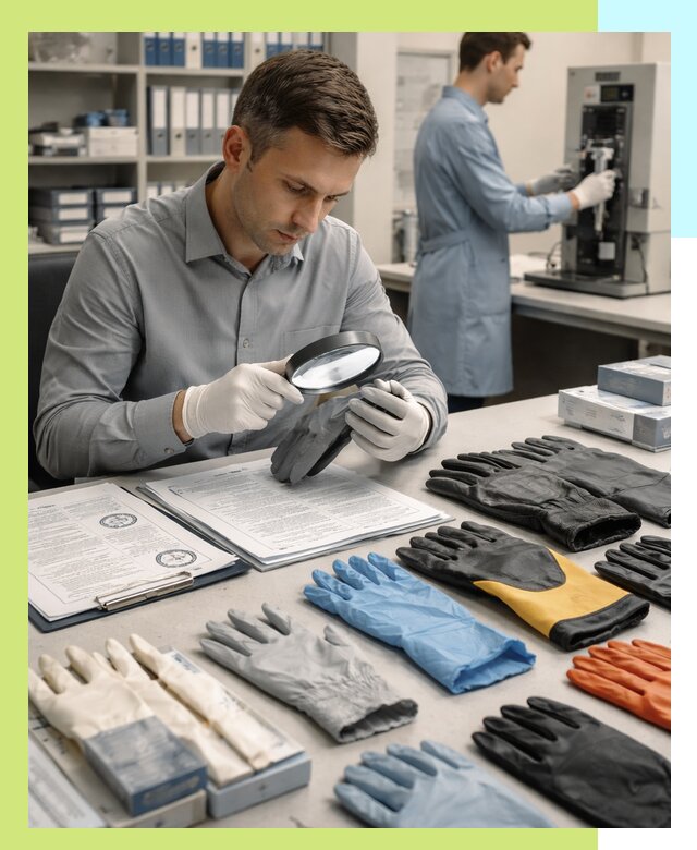 Сертификация перчаток и средств защиты продукции в Урюпинске