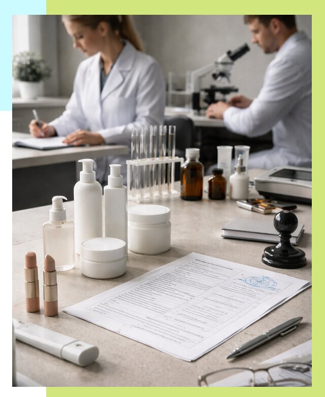 Сертификация косметики в Урюпинске от 20602 р. - Алешин-Рюп