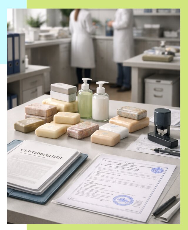 Сертификация мыла и сертификат на мыло в Урюпинске от 12361 | Алешин-Рюп