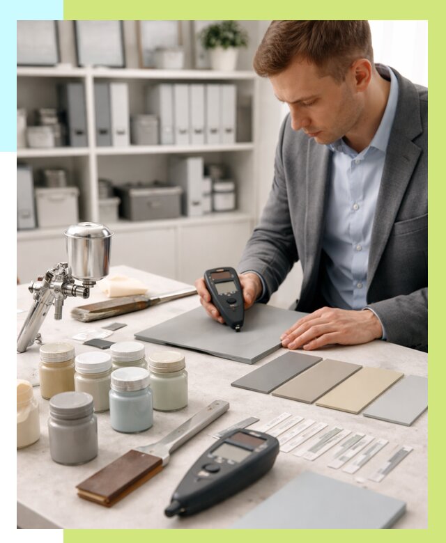 Сертификация краски в Урюпинске от 25753 р. | Алешин-Рюп центр