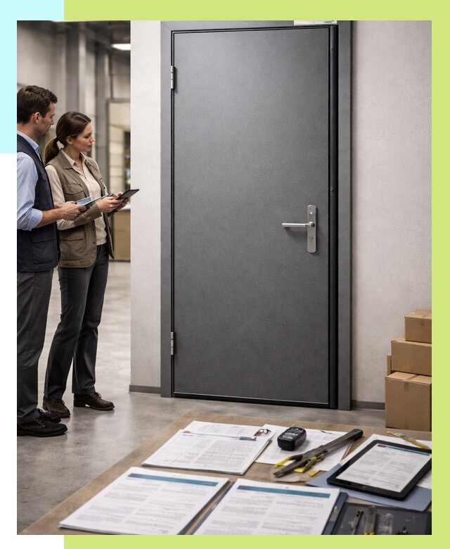 Сертификация противопожарных дверей в Урюпинске от 9271 р. | Алешин-Рюп