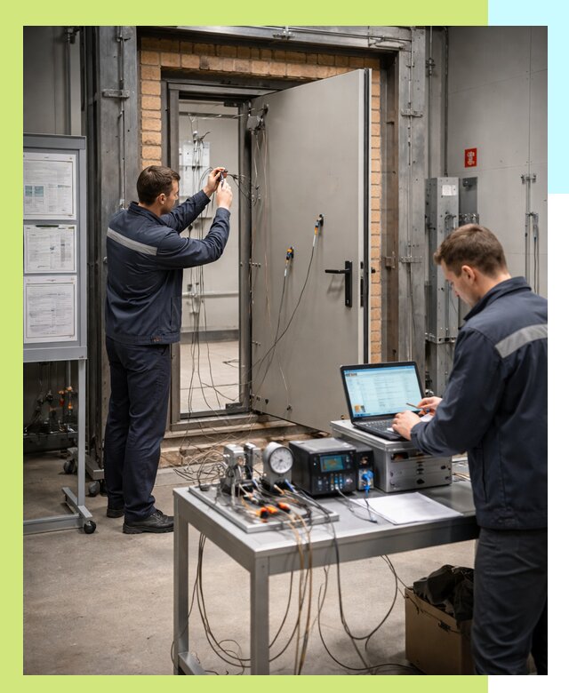 Сертификация противопожарных дверей в Урюпинске по ГОСТ и ТР