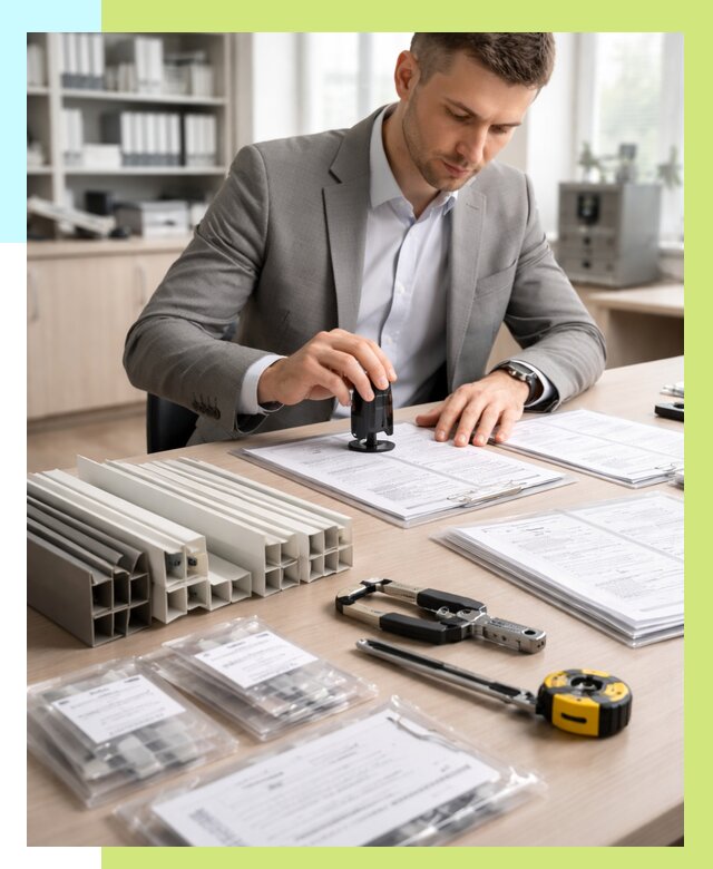 Сертификация ПВХ продукции в Урюпинске от 8756 р., Алешин-Рюп