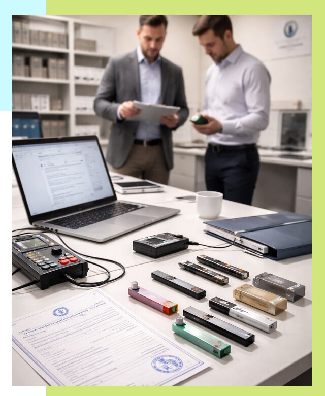 Сертификация электронных сигарет в Урюпинске от 20602 р. | Алешин-Рюп