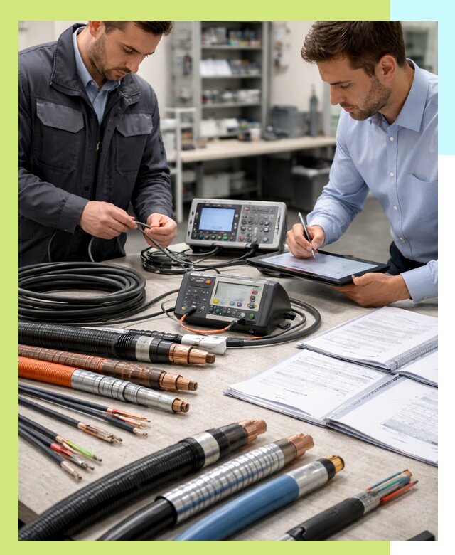 Сертификация кабеля и электропроводки в Урюпинске под ключ