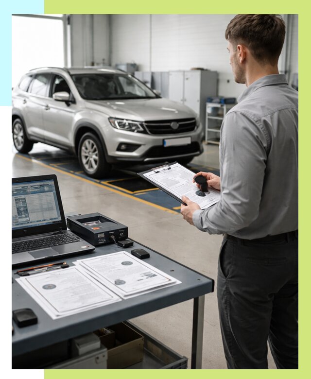 Сертификация транспортных средств в Урюпинске от 12361 р. | Алешин-Рюп