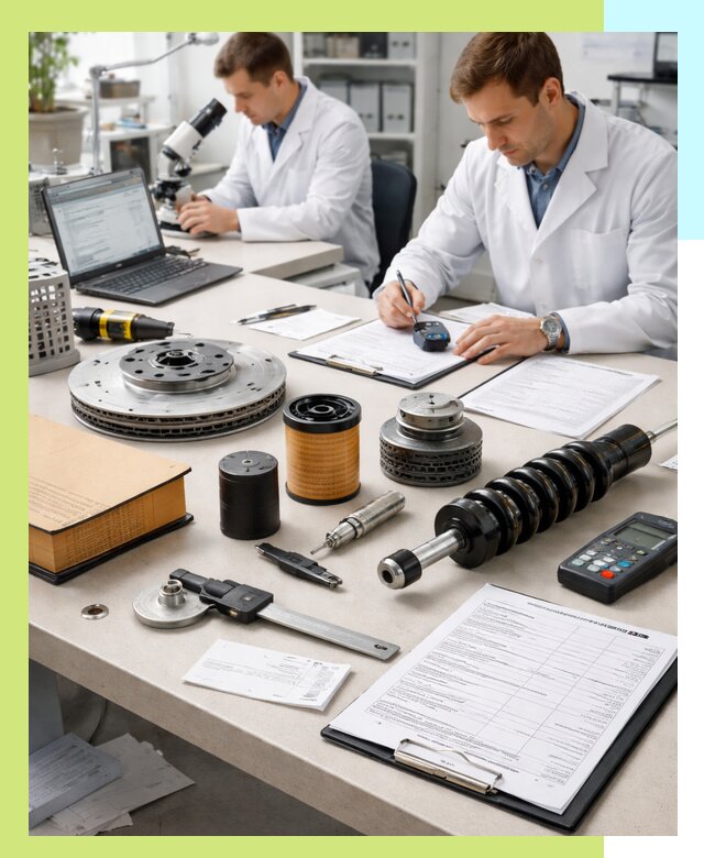 Сертификация автозапчастей и комплектующих в Урюпинске по ГОСТ