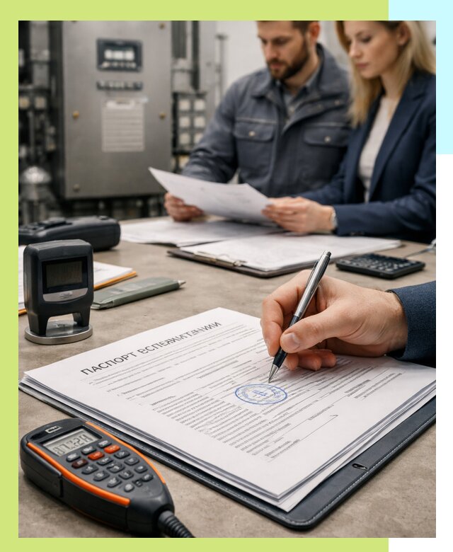 Оформление паспорта эксплуатации оборудования в Урюпинске