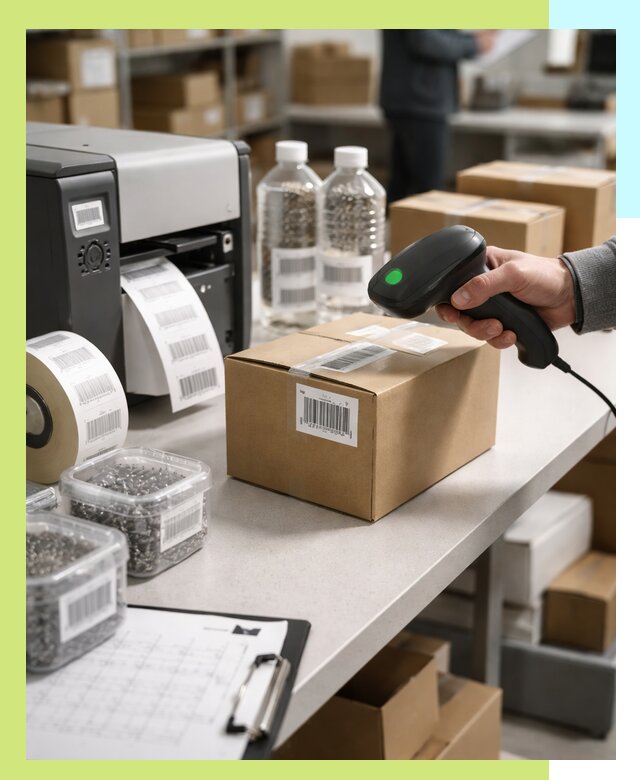 Штрихкодирование продукции и маркировка для продажи в Урюпинске