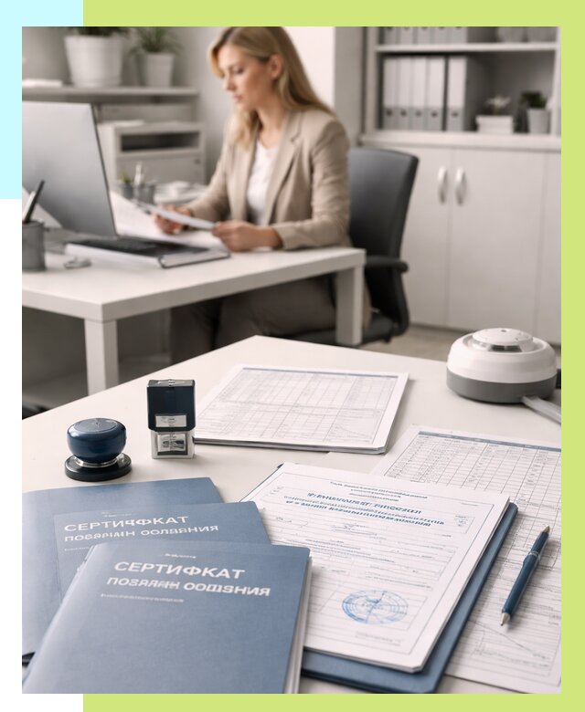 Сертификаты пожарной безопасности в Урюпинске от 15452 р. | Алешин-Рюп