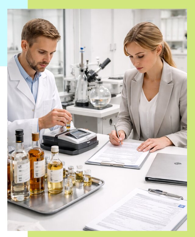 Заключение о спиртосодержании в Урюпинске, от 5151 р., Алешин-Рюп