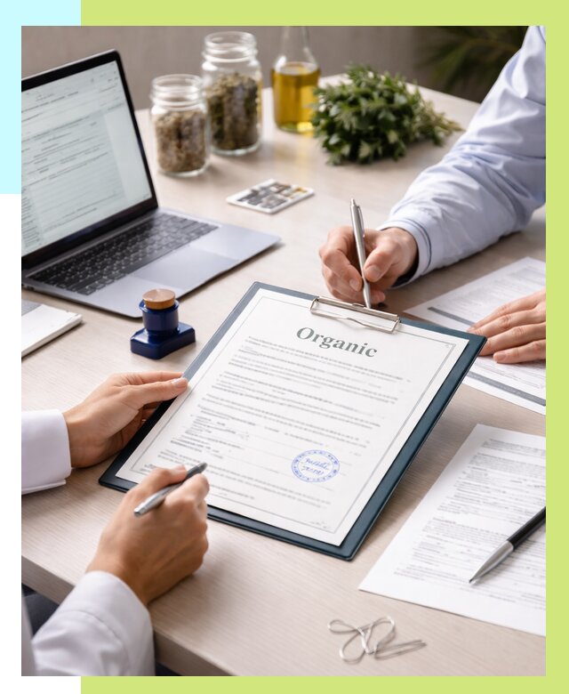 Оформление сертификат органик в Урюпинске от 30903 р. | Алешин-Рюп