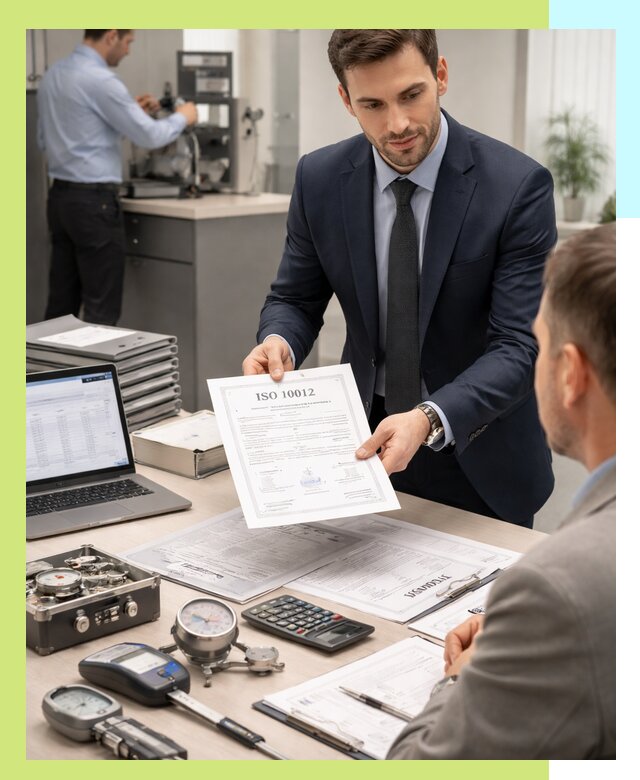 Выдача сертификата ISO 10012 по требованиям метрологии в Урюпинске