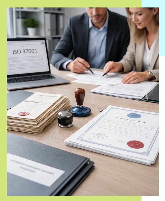 Получение сертификата ISO 37001 по системе борьбы с коррупцией в Урюпинске